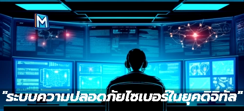 ภาพแนะนำ: "ระบบความปลอดภัยไซเบอร์ในยุคดิจิทัล"