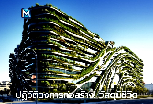 ปฏิวัติวงการก่อสร้าง! วัสดุมีชีวิต