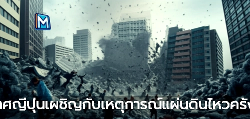 ประเทศญี่ปุ่นเผชิญกับเหตุการณ์แผ่นดินไหวครั้งใหญ่