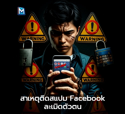สาเหตุติดสแปม Facebook ละเมิดตัวตน