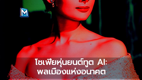 โซเฟียหุ่นยนต์ทูต AI: พลเมืองแห่งอนาคต