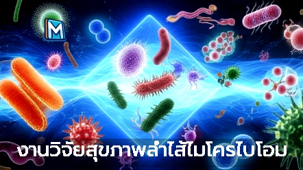 งานวิจัยสุขภาพลำไส้ไมโครไบโอม