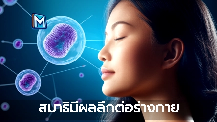 สมาธิมีผลลึกต่อร่างกาย