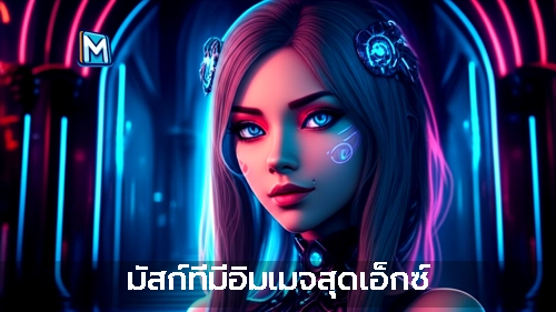 มัสก์ที่มีอิมเมจสุดเอ็กซ์