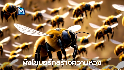 ผึ้งไซบอร์กสร้างความหวัง