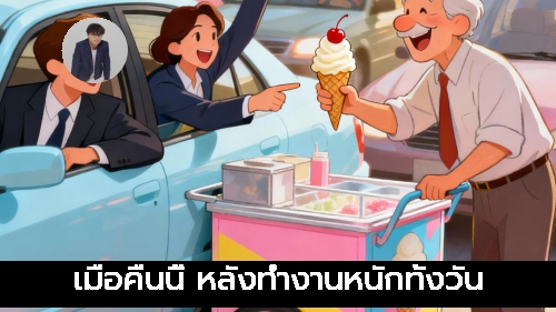 ภาพแนะนำ: เมื่อคืนนี้ หลังทำงานหนักทั้งวัน