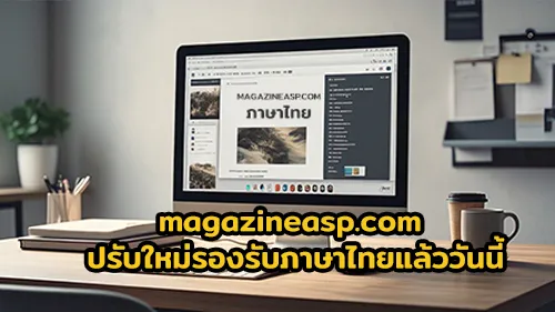 ภาพแนะนำ: magazineasp ปรับใหม่รองรับภาษาไทยแล้ววันนี้