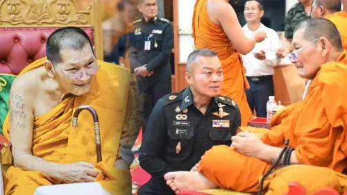 หลวงปู่ศิลามอบเงินบริจาคจำนวน 2ล้าน เพื่อสนับสนุนกองกำลังสุรนารี