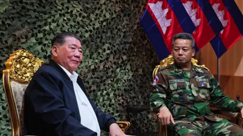ภูมิธรรม บินด่วนรับ เตีย เซยฮา ข้ามมาหารือที่สระแก้ว