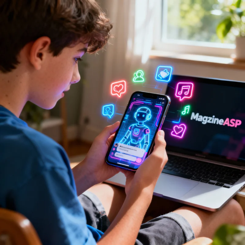 ภาพประกอบบทความ: Gen Z กับเพื่อน AI เทรนด์ใหม่ 2025