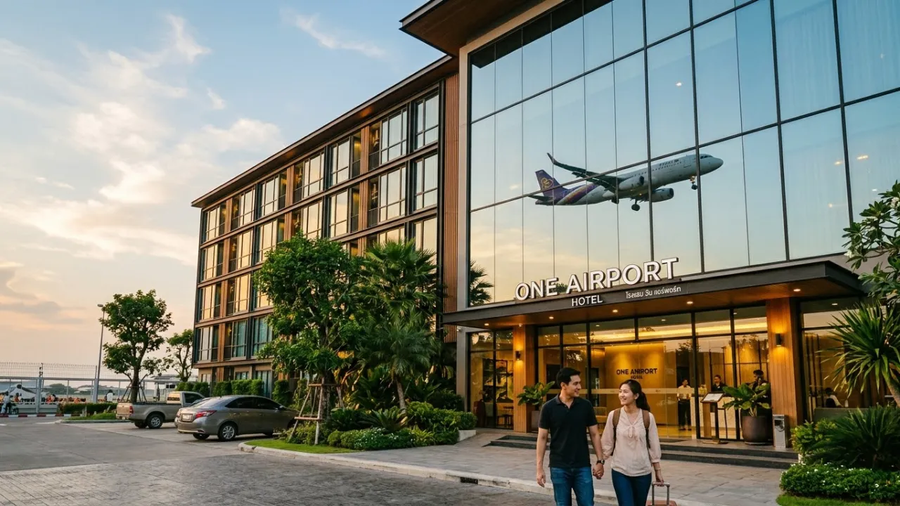 บิ๊กโปรเจกต์ ONE Airport อุบลฯ โรงแรม 60 ห้องติดสนามบิน ที่จอดรถใต้ดิน 100 คัน