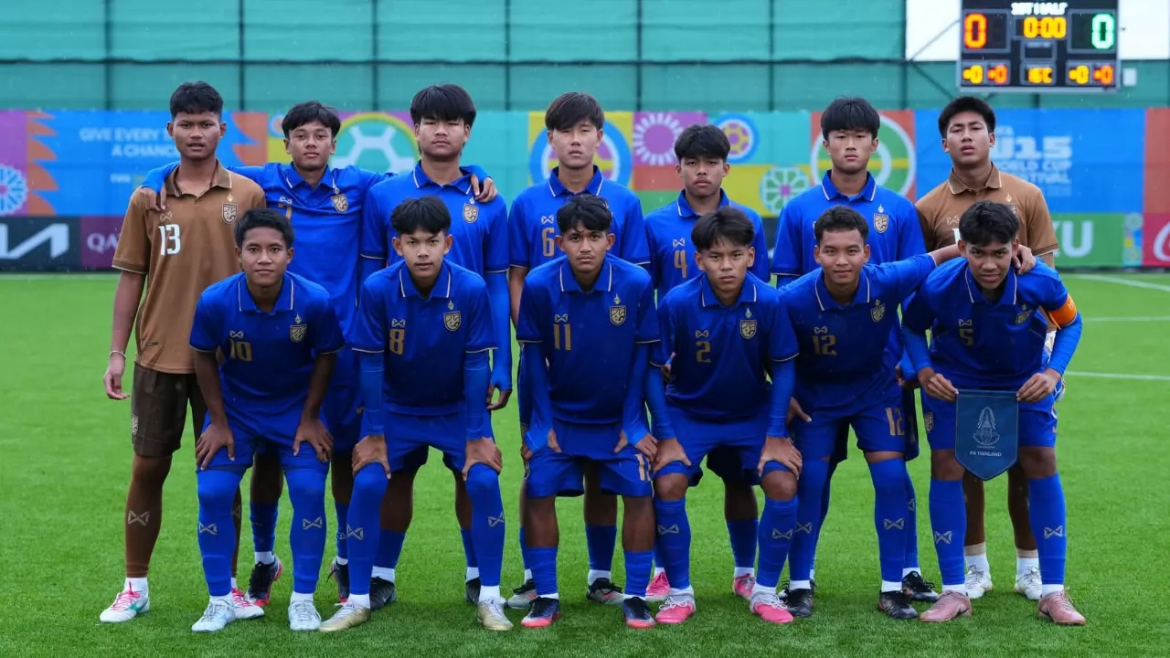ช้างศึก U15 อัดซามัวยับ คว้าชัยนัดสาม