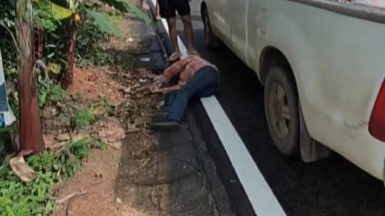 ด่วนช่วยแชร์ตามหาญาติ พบร่างชายเสียชีวิตข้างรถ จุดเกิดเหตุศรีเมืองใหม่
