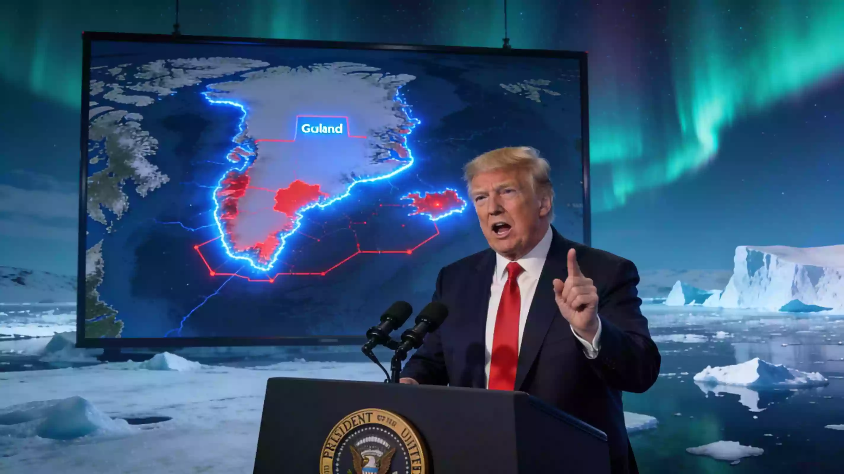 ภาพแนะนำ: U.S. Pushes to Claim Greenland, Denmark Slams Back