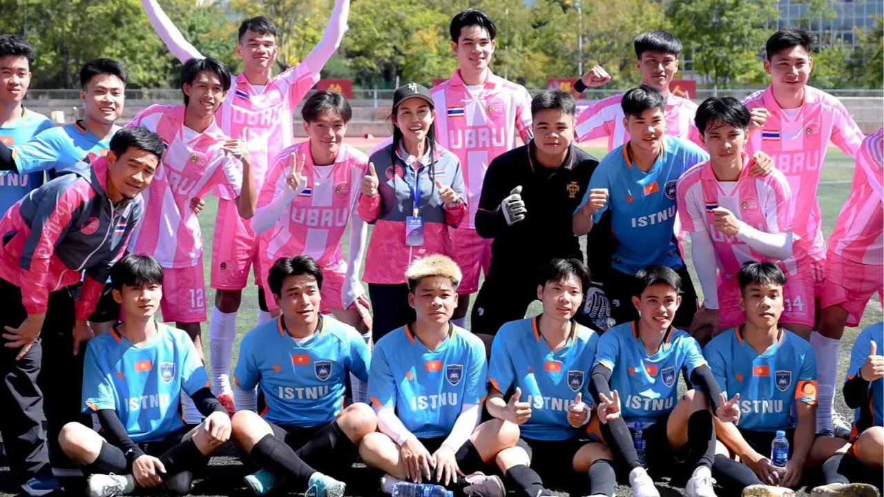 มรภ.อุบลฯ ผงาด! สยบ ม.ท้ายเหงียน ศึกคุนหมิง ทะยานสู่รอบ 4 ทีมสุดท้าย