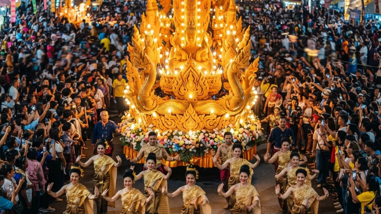 นับถอยหลัง 19 วัน แห่เทียนอุบลฯ อลังการ มหาปรากฏการณ์แรงศรัทธา