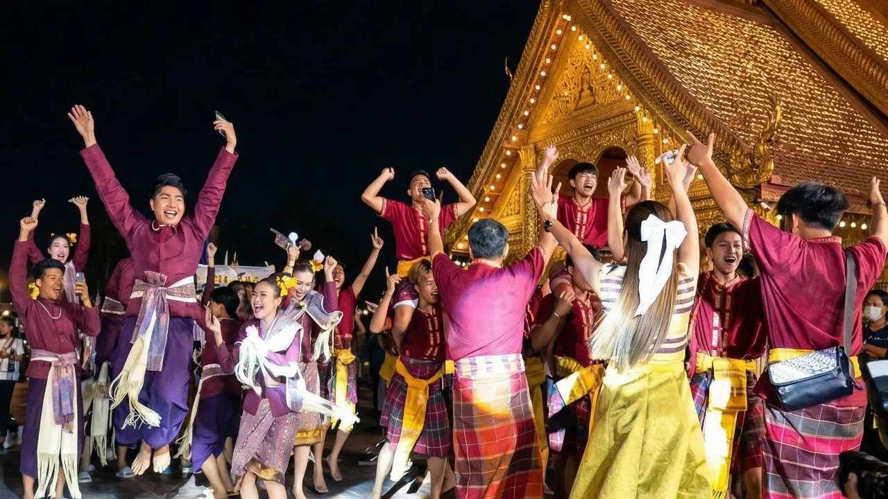 เพชรดอกเสลา ทับถนน คว้าแชมป์ประกวดแข่งขันกลองยาว