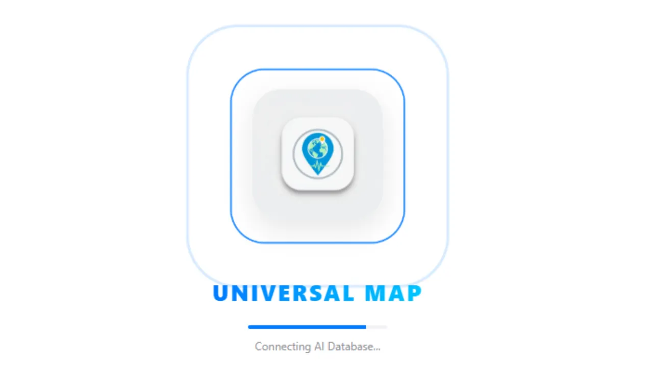 Univerzální mapa měnící reálné místa v čase na příjmy