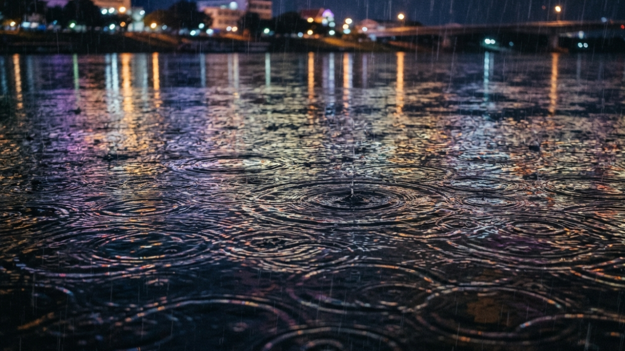 อัปเดตอากาศอุบลฯ ฝนฟ้าคะนอง 80% เตือนพื้นที่เชิงเขา