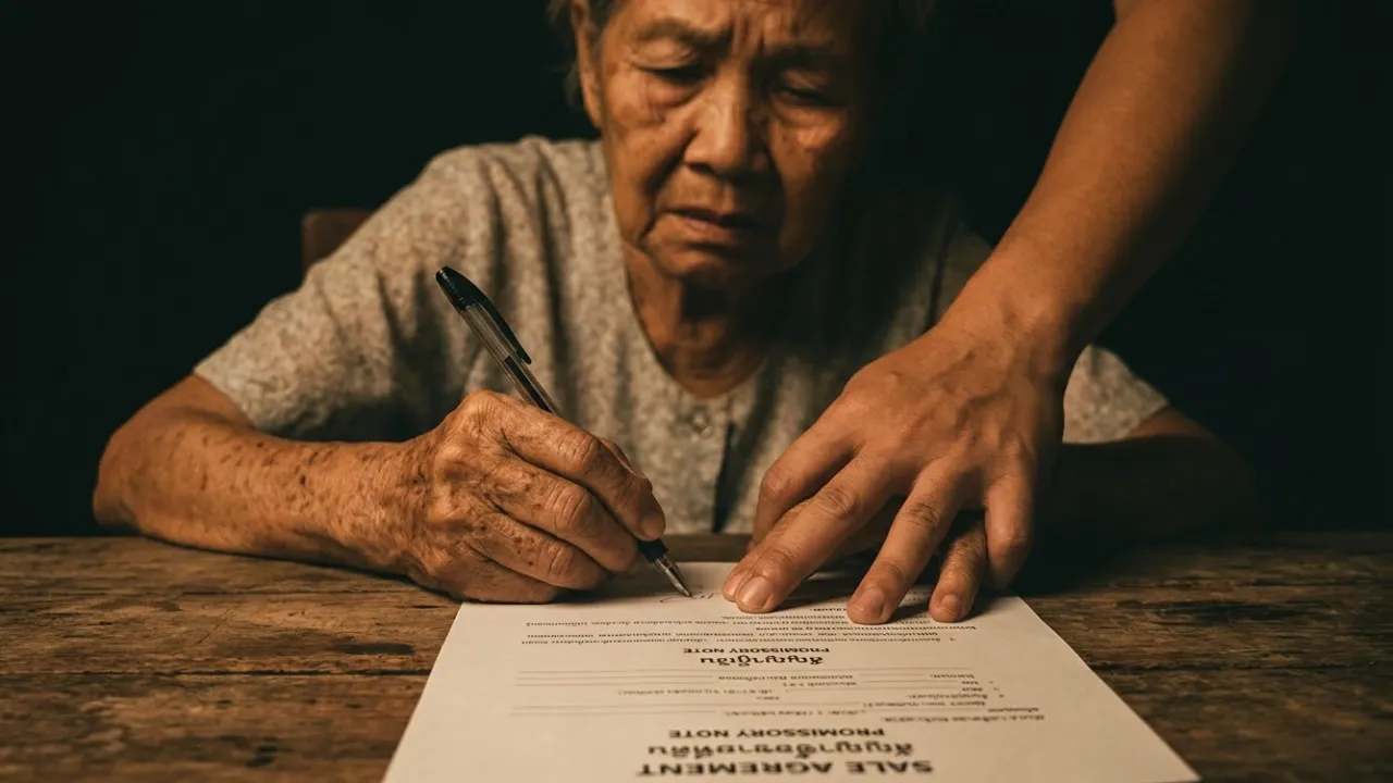 ยายอุบลฯ 85 สุดช้ำ ลูกบุญธรรมฮุบสมบัติ ขโมยบ้านขาย-แจ้งจับแม่